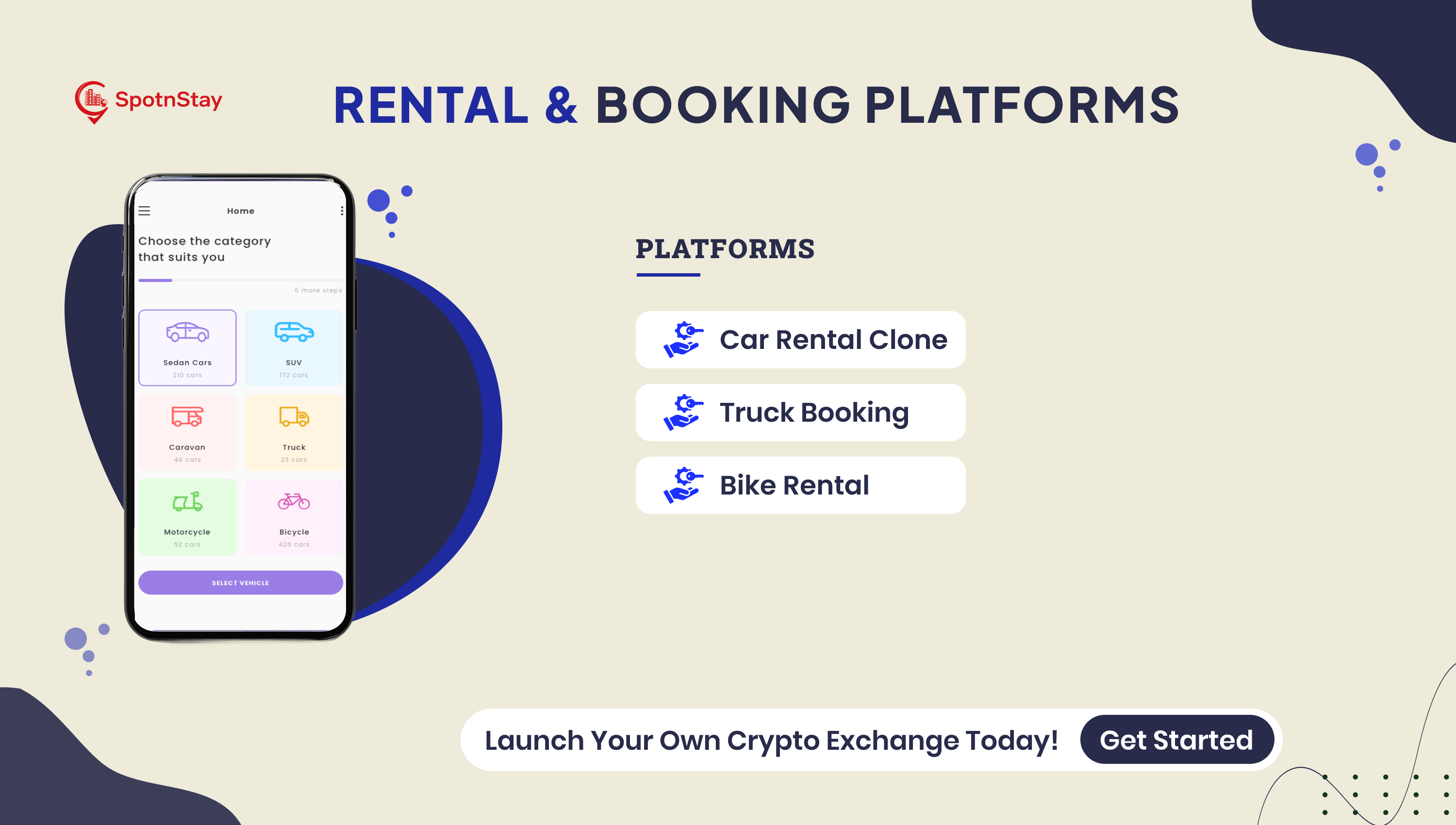 Online rental booking Solution